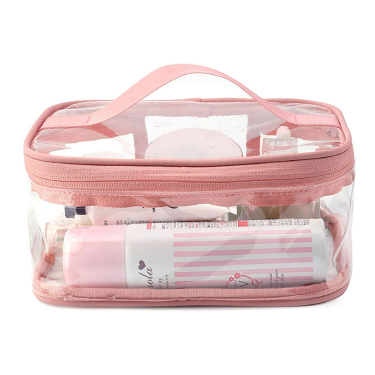 BallHull Makeup Bag Zipper Waterproof Portable Travel Storage Pouch 2 Pcs