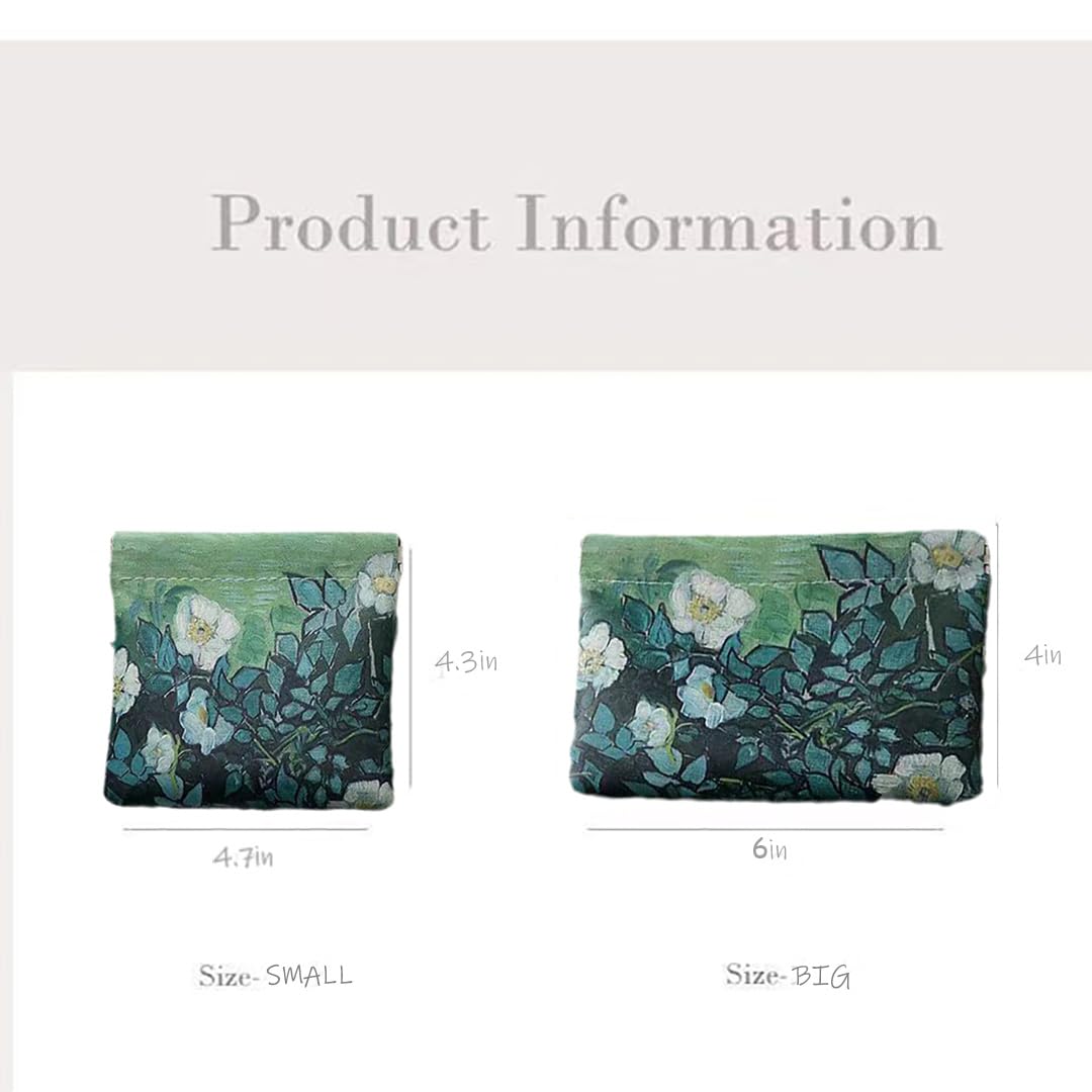 Better-Love 2 Pack Small Makeup Bag for Purse, PU Leather Coin Pouch