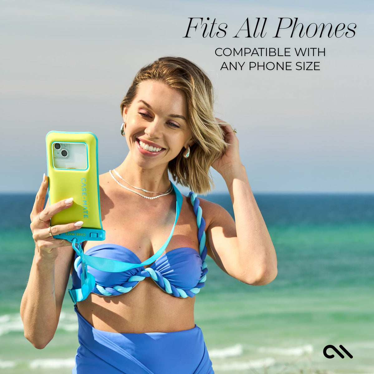 Case-Mate 2 Pack IP68 Waterproof Phone Pouch - Citrus Splash