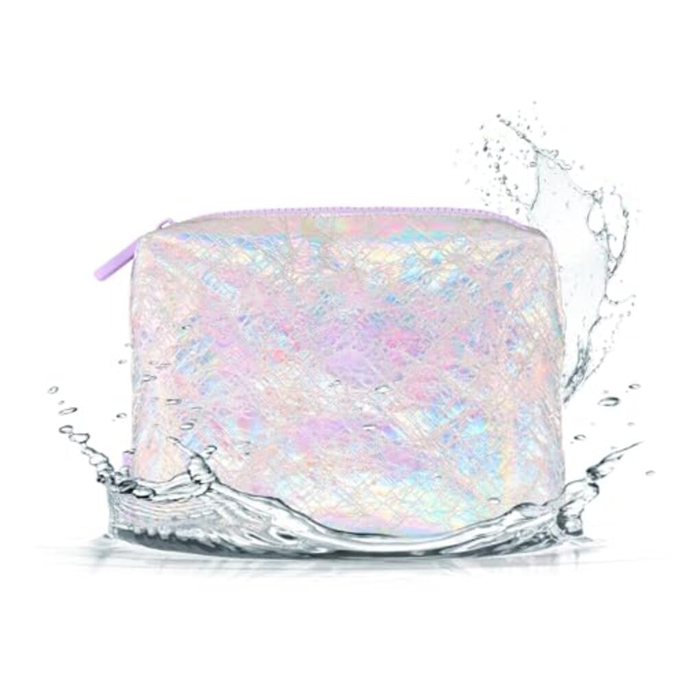 Case-Mate Soap Bubble Essential Crinkle Makeup Bag - Iridescent
