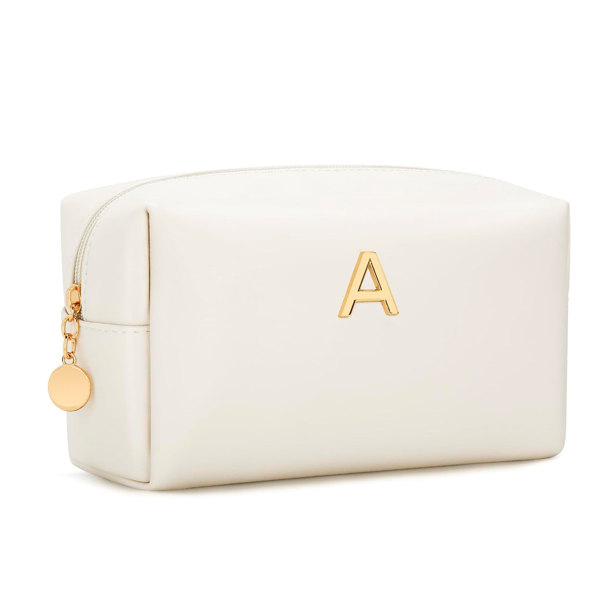 CLOUDWINGS Gifts for Women Bridesmaid Gifts Initial Makeup Bag