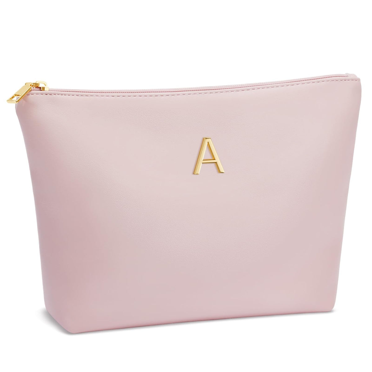 CLOUDWINGS Women Gifts Girls Initial Makeup Cosmetic Travel Toiletry Bag