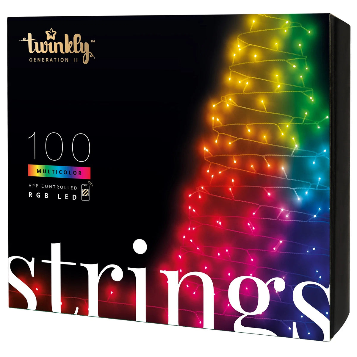 Twinkly Strings Multicolor RGB Christmas Lights