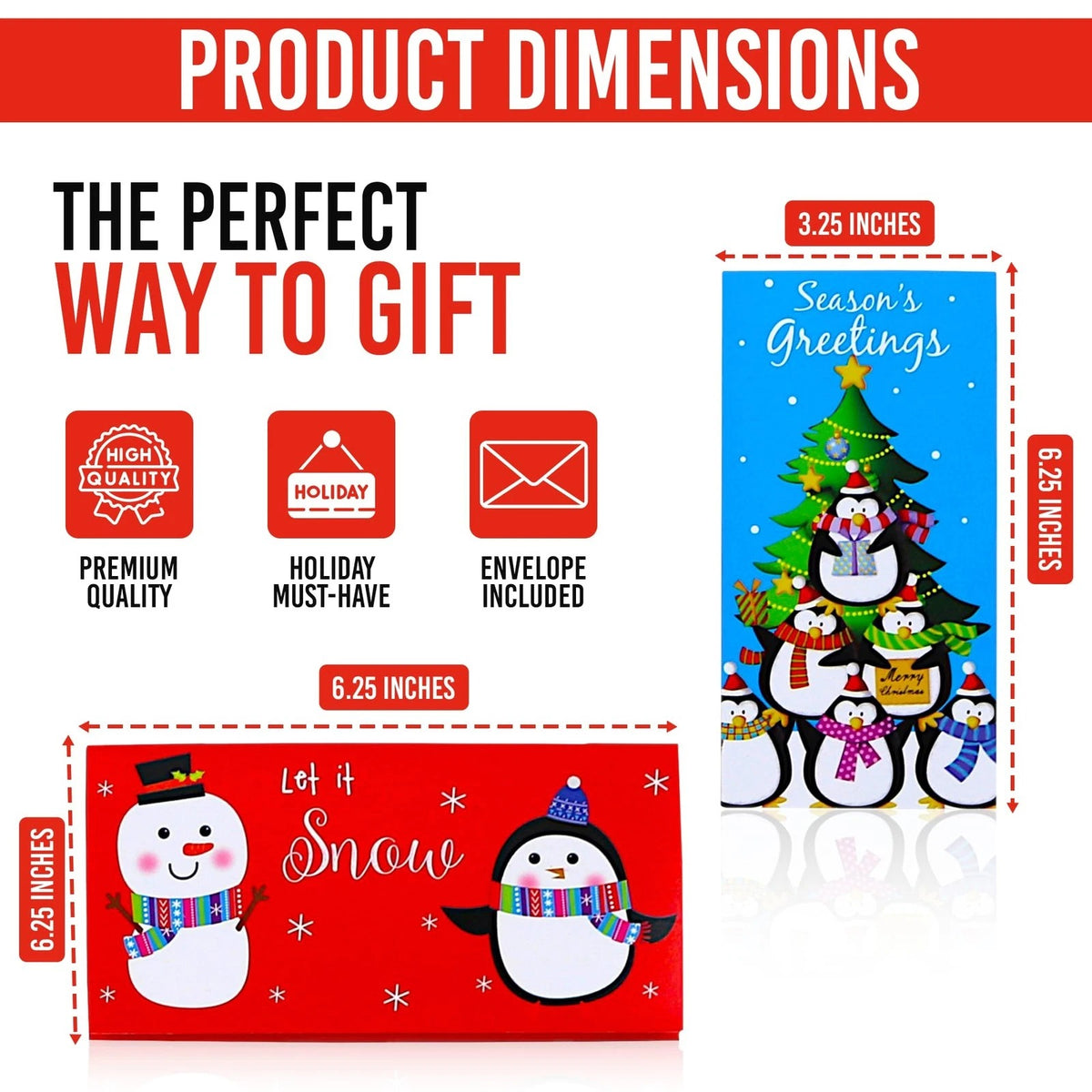 Christmas Gift Card Money Holders