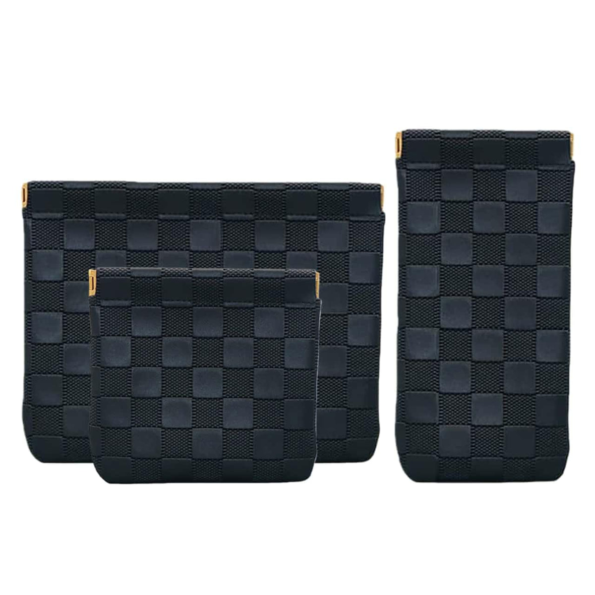 FeciFeco Small Makeup Bag for Purse, Small Pouch for Purse Organizer Insert