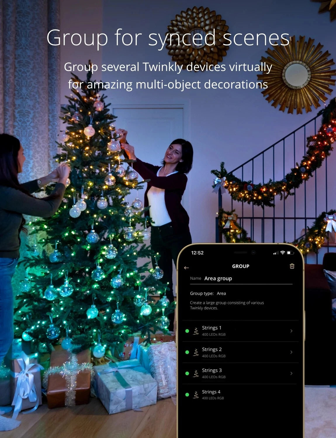 Twinkly Strings Multicolor RGB Christmas Lights