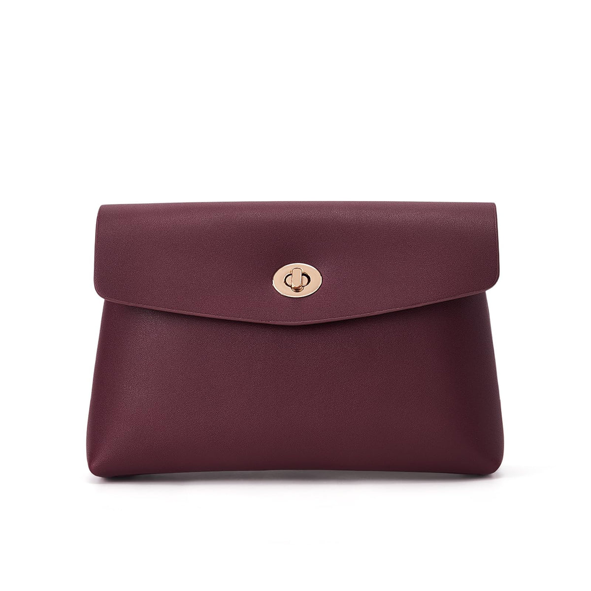 HiTotes Makeup Bag Travel Makeup Pouch for Women Small Cosmetic Pouch PU Leather Pouch Bag Clutch Purse