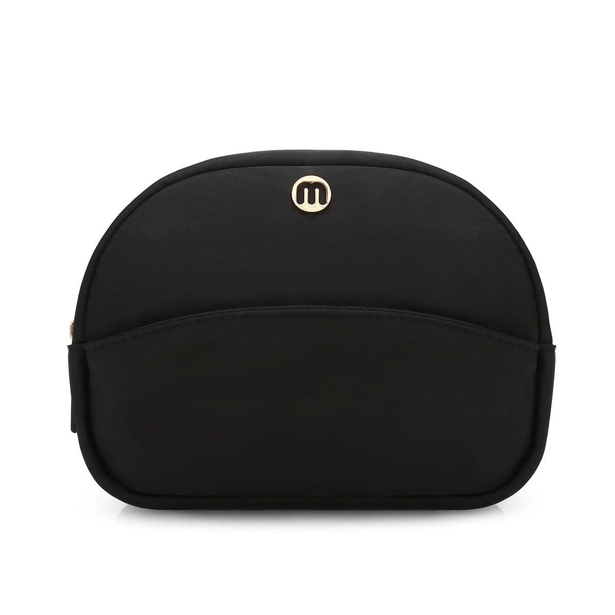JINSI Small Travel Makeup Bag, Nylon Cosmetic Toiletry Organizer Pouch
