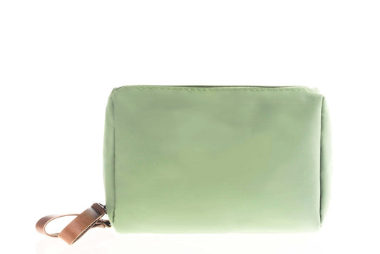 Kososuru Small Makeup Bag for Purse Portable Waterproof Cosmetic Bag Travel Makeup Pouch for Women (Green, Square)