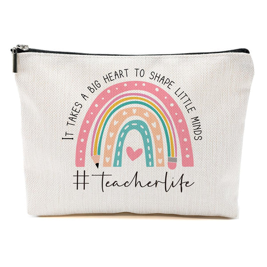 Teacher Appreciation Gifts Makeup Bag Toiletry Cosmetic Bag Teacher Gifts
