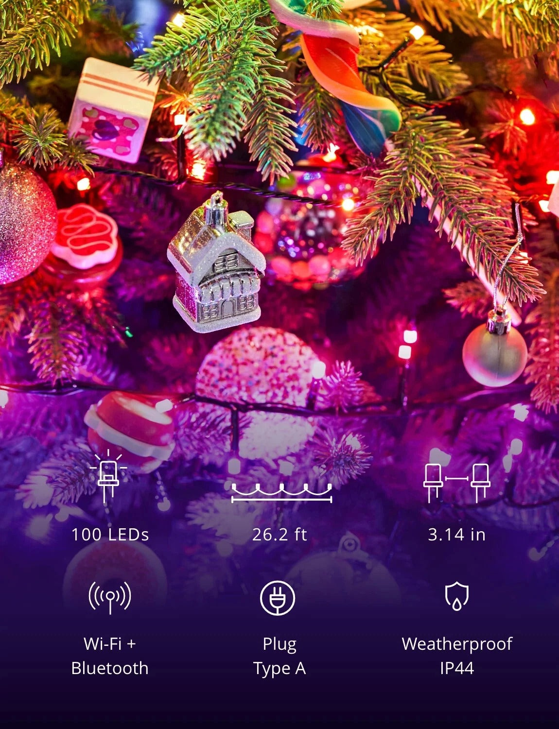 Twinkly Strings Multicolor RGB Christmas Lights