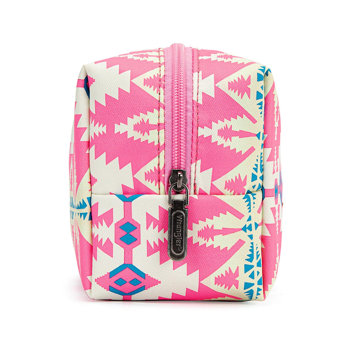 Wrangler Travel Makeup Bag Portable Cosmetic Bag for Women Waterproof